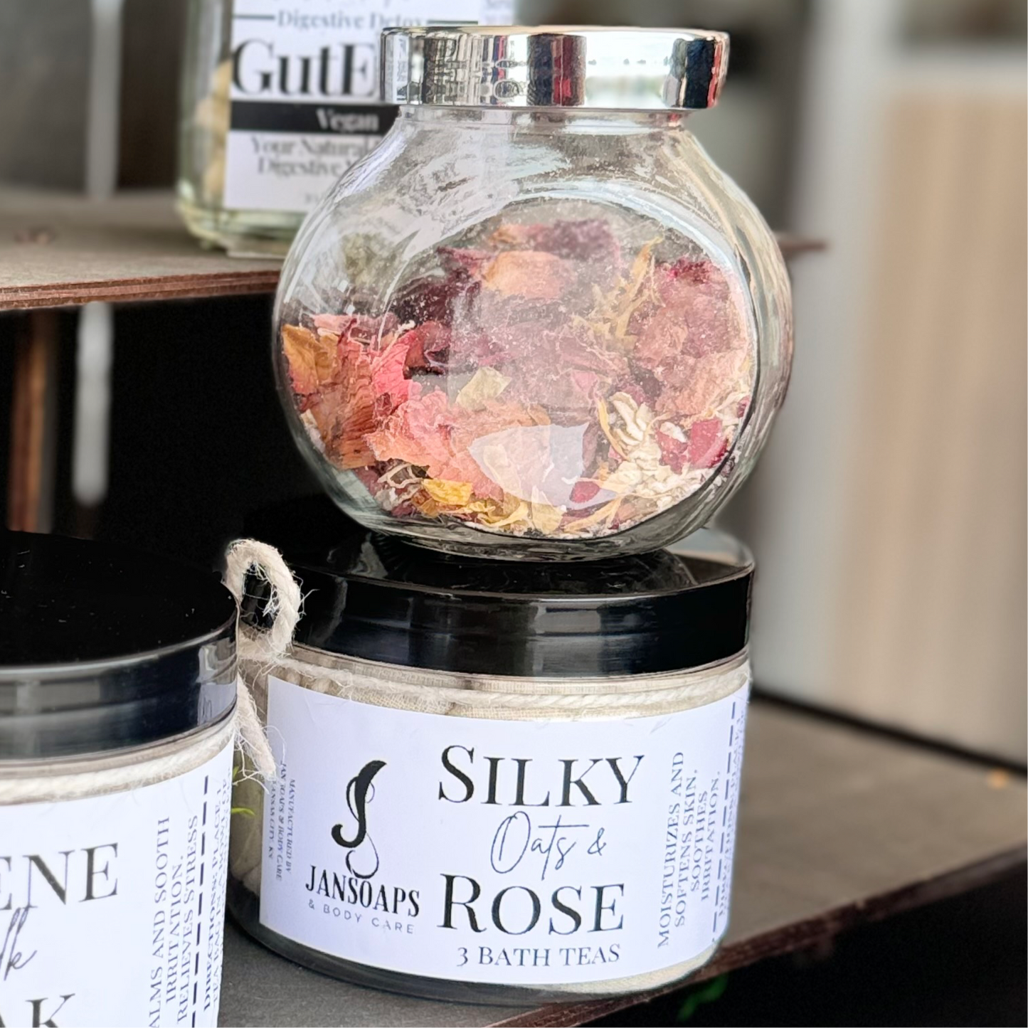 Silky Oats & Rose Bath Tea