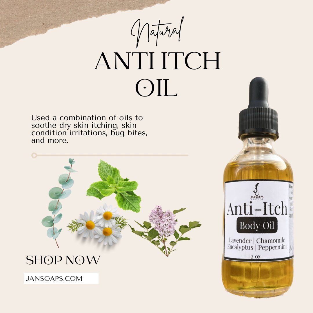 Anti-Itch Oil - Jan Soaps & Body Care